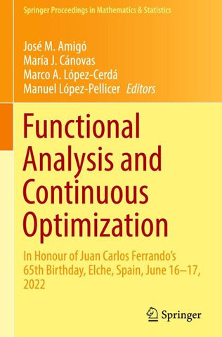 Functional Analysis and Continuous Optimization