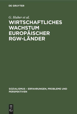Wirtschaftliches Wachstum europäischer RGW-Länder