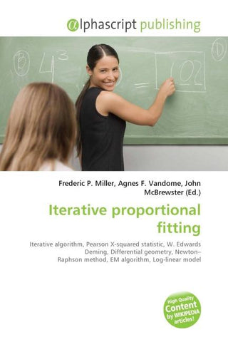 Iterative proportional fitting