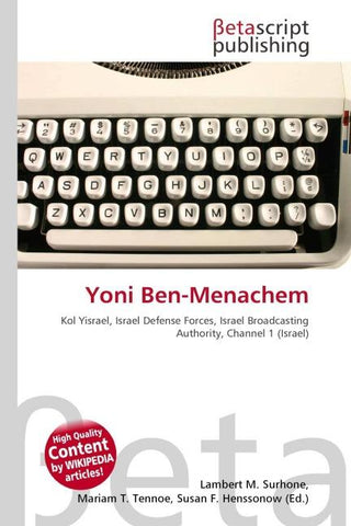 Yoni Ben-Menachem