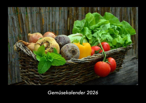 Gemüsekalender 2026 Fotokalender DIN A3