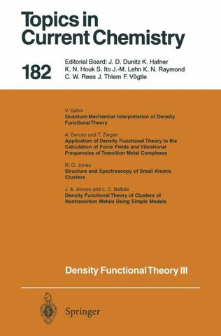 Density Functional Theory III
