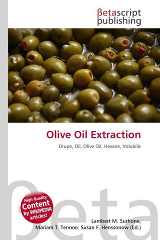 Olive Oil Extraction