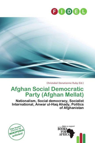 Afghan Social Democratic Party (Afghan Mellat)