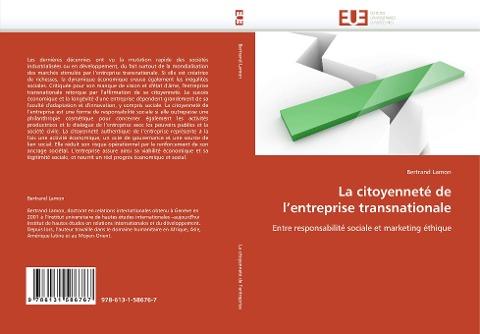 La citoyenneté de l'entreprise transnationale