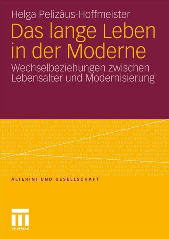 Das lange Leben in der Moderne