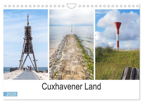 Cuxhavener Land (Wandkalender 2026 DIN A4 quer), CALVENDO Monatskalender