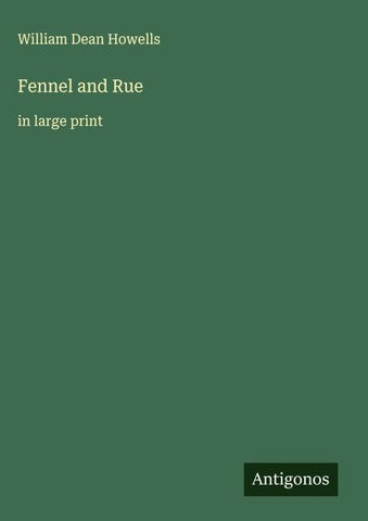 Fennel and Rue