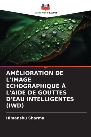AMÉLIORATION DE L'IMAGE ÉCHOGRAPHIQUE À L'AIDE DE GOUTTES D'EAU INTELLIGENTES (IWD)
