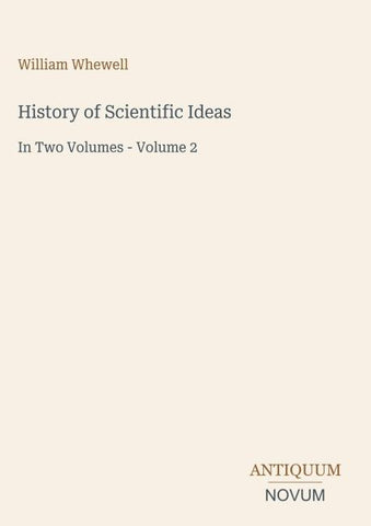 History of Scientific Ideas