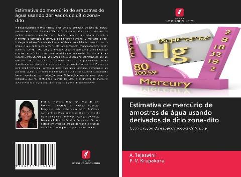 Estimativa de mercúrio de amostras de água usando derivados de dítio zona-dito