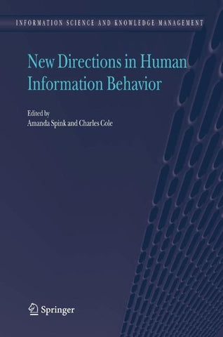 New Directions in Human Information Behavior