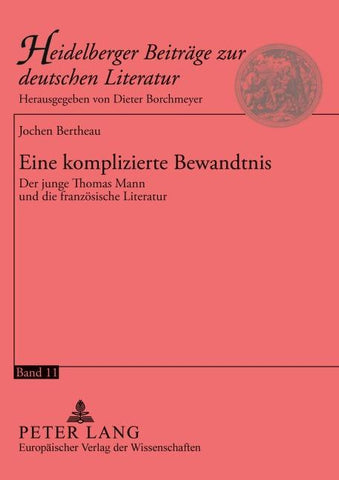 Eine komplizierte Bewandtnis