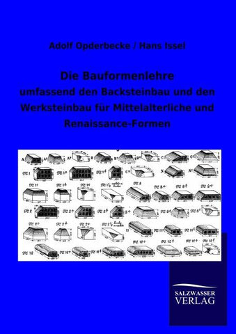 Die Bauformenlehre