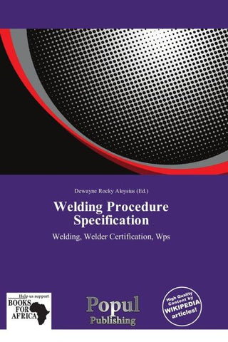 Welding Procedure Specification