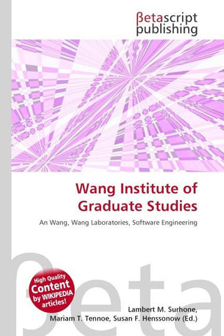 Wang Institute of Graduate Studies