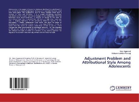 Adjustment Problem and Attributional Style Among Adolescents