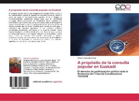 A propósito de la consulta popular en Euskadi