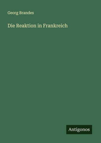 Die Reaktion in Frankreich