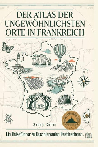 Der Atlas der ungewöhnlichsten Orte in Frankreich