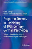 Forgotten Streams in the History of 19th-Century German Psychology