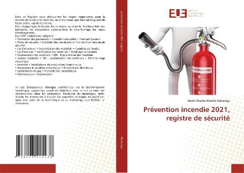 Prévention incendie 2021, registre de sécurité