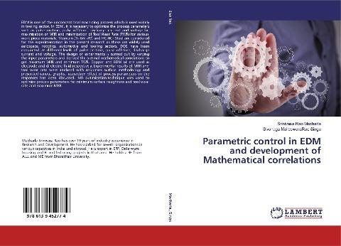 Parametric control in EDM and development of Mathematical correlations