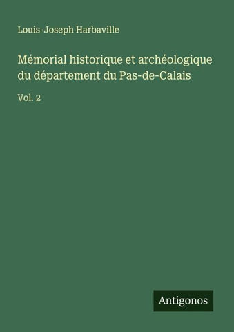Mémorial historique et archéologique du département du Pas-de-Calais