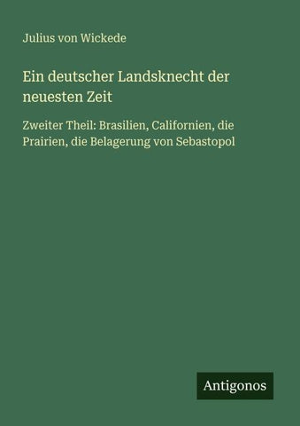 Ein deutscher Landsknecht der neuesten Zeit