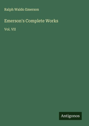 Emerson's Complete Works