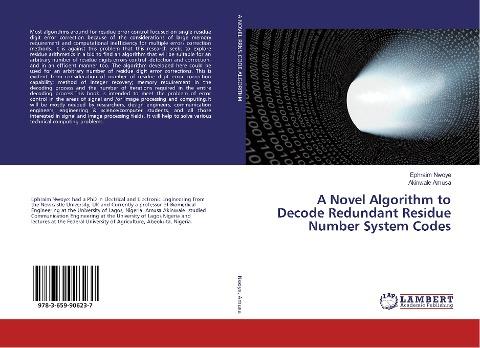 A Novel Algorithm to Decode Redundant Residue Number System Codes