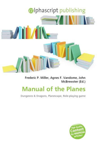 Manual of the Planes