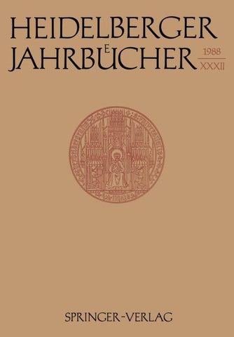 Heidelberger Jahrbücher