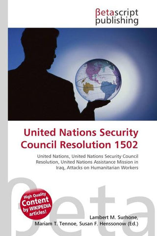 United Nations Security Council Resolution 1502