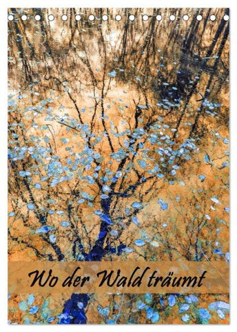 Wo der Wald träumt (Tischkalender 2026 DIN A5 hoch), CALVENDO Monatskalender
