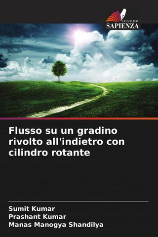 Flusso su un gradino rivolto all'indietro con cilindro rotante