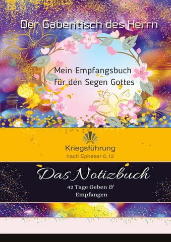 Der Gabentisch des Herrn das Notizbuch