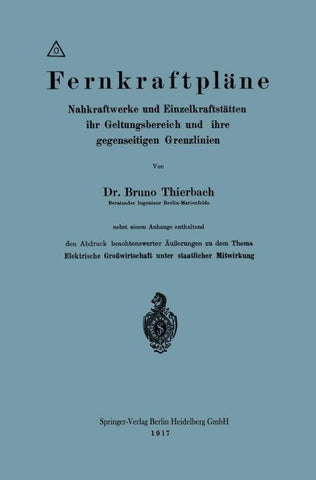 Fernkraftpläne