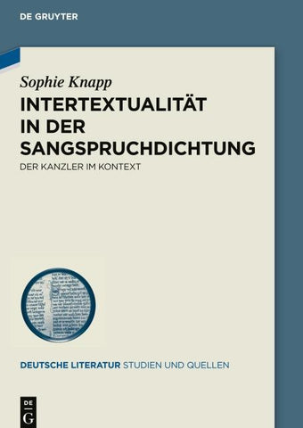 Intertextualität in der Sangspruchdichtung