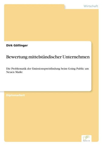 Bewertung mittelständischer Unternehmen