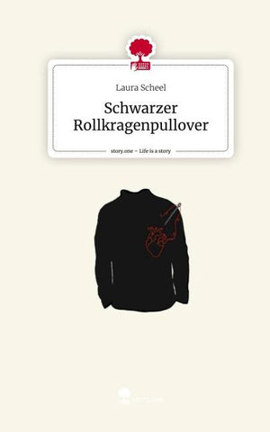 Schwarzer Rollkragenpullover. Life is a Story - story.one