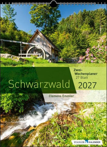 Zwei-Wochenplaner Schwarzwald 2027