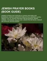 Jewish prayer books (Book Guide)