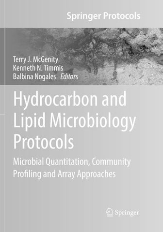 Hydrocarbon and Lipid Microbiology Protocols