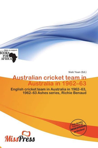 Australian cricket team in Australia in 1962-63