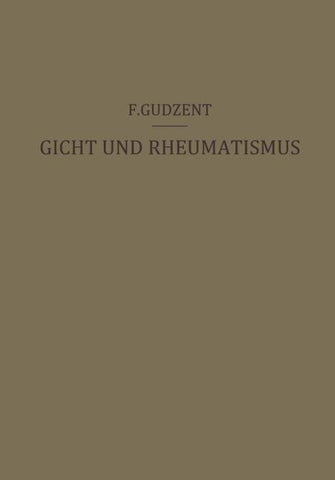 Gicht und Rheumatismus