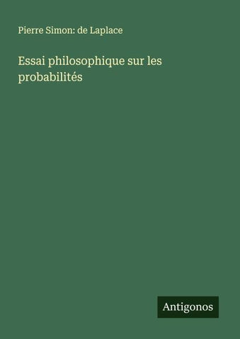 Essai philosophique sur les probabilités
