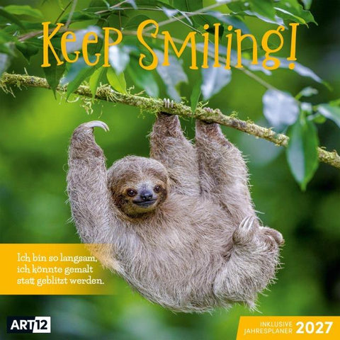 Keep Smiling Kalender 2027 - 30x30 - Art12