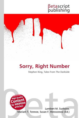 Sorry, Right Number