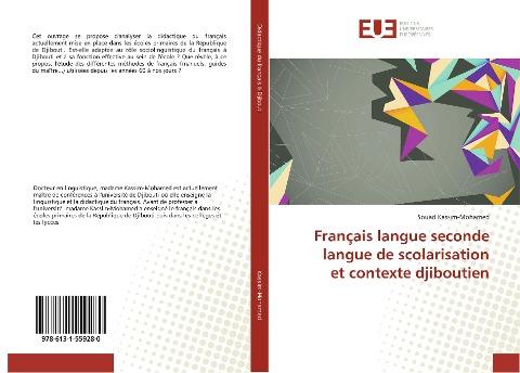 Français langue seconde langue de scolarisation et contexte djiboutien